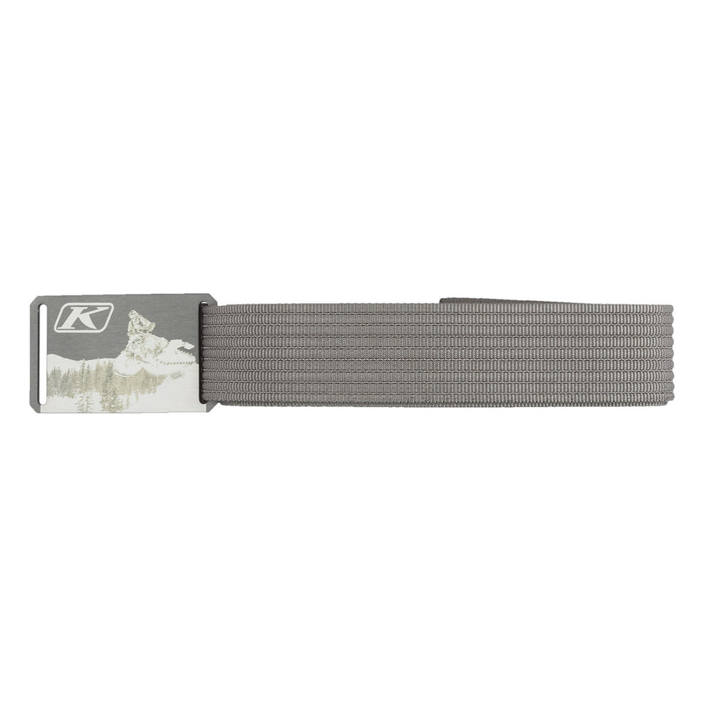 Klim Redline Web Belt Gray Snow
