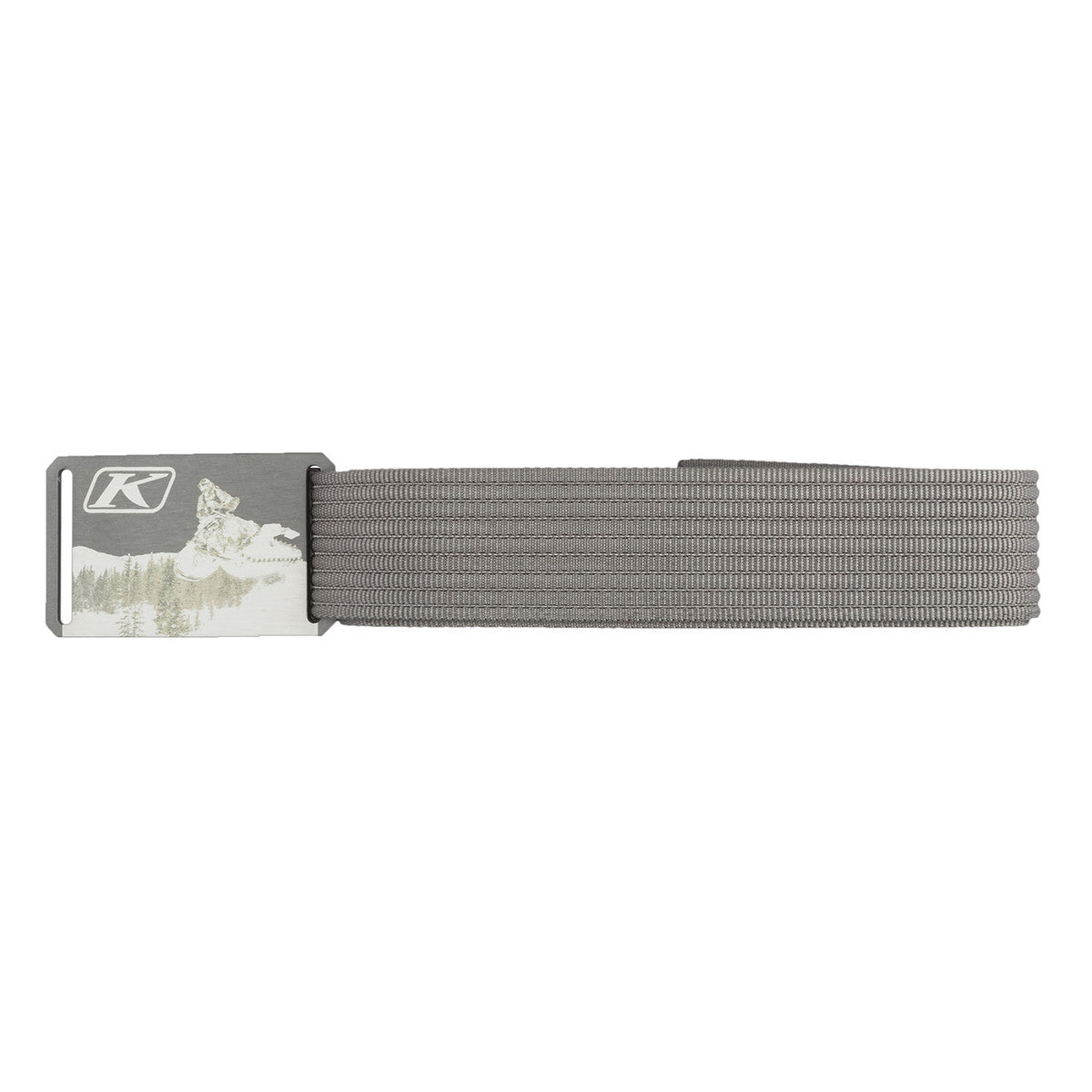 Klim Redline Web Belt Gray Snow