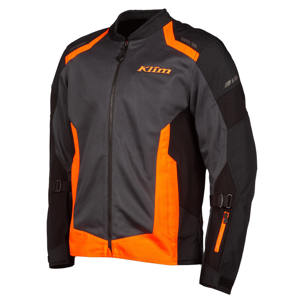 Klim Induction Black - Strike Orange Jacket