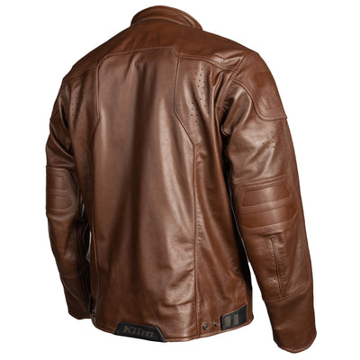 Klim Sixxer Leather Sienna Brown Jacket