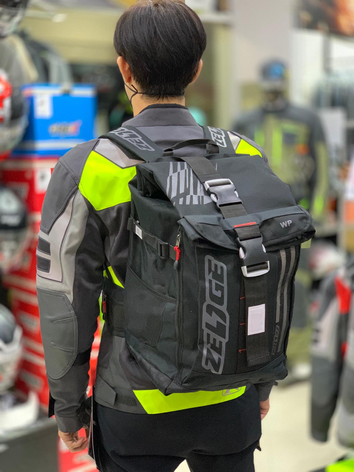 Zedge WP Backpack with Light 2.0 (Able to fit helmet!)