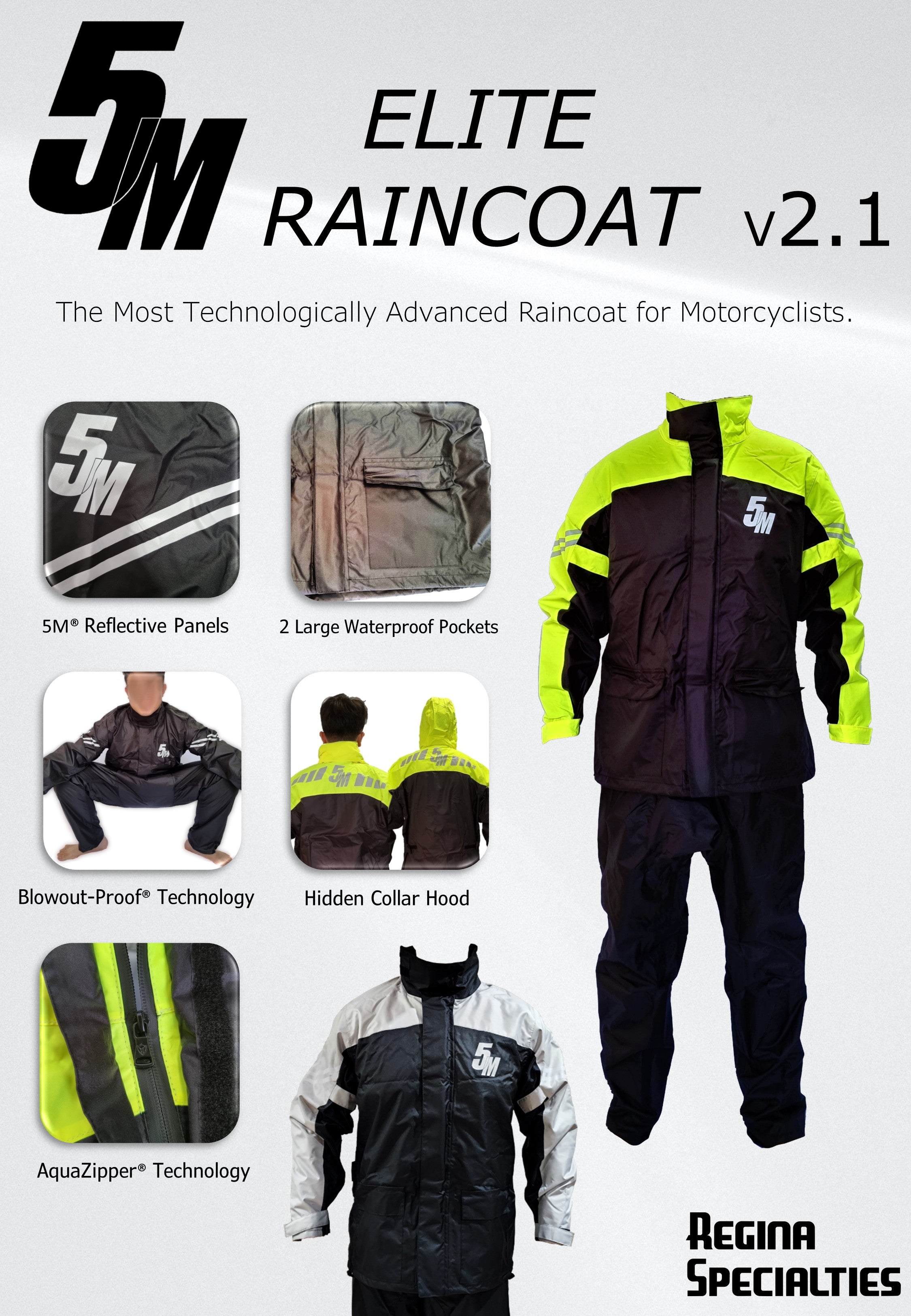 5M Elite Raincoat v2.1