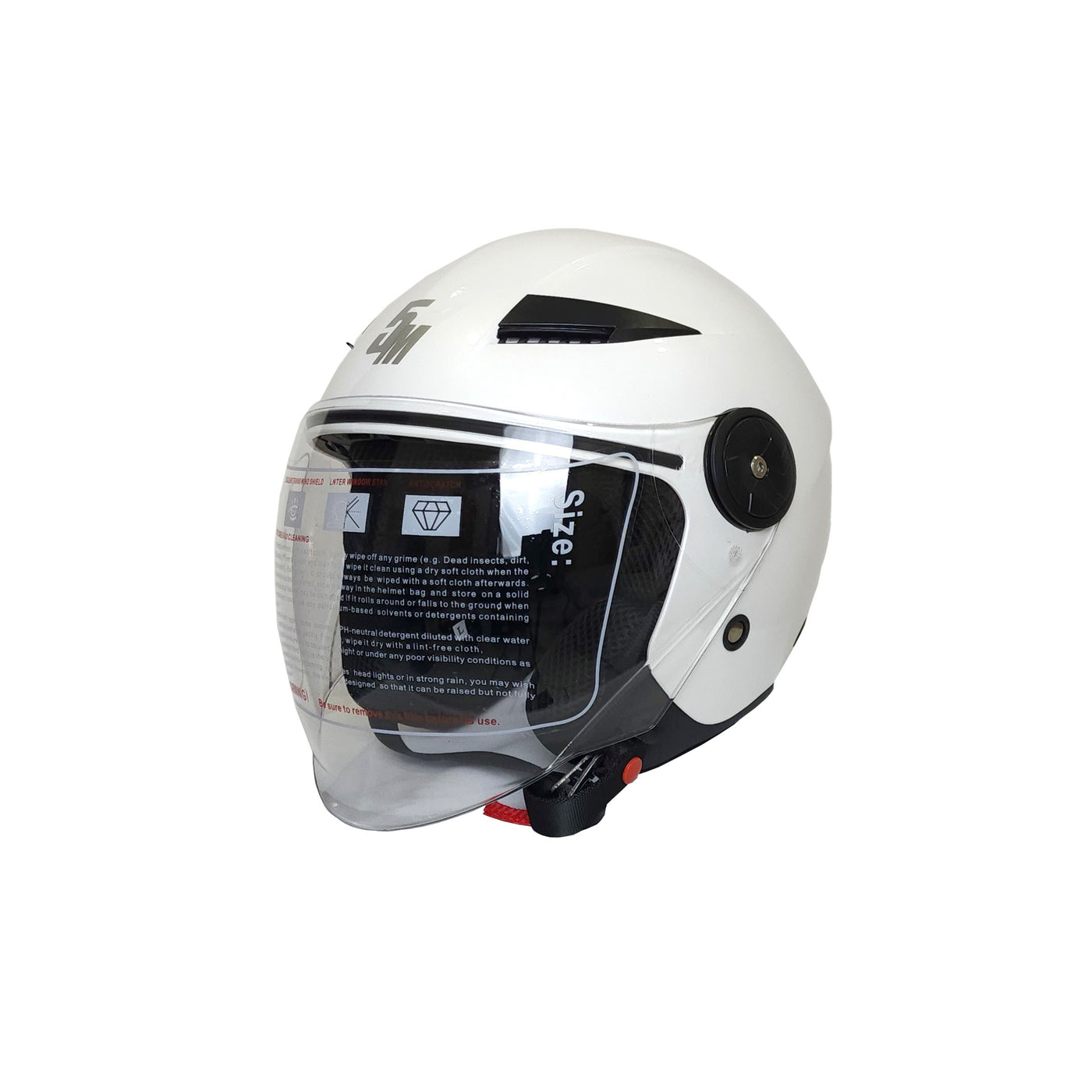 5M Aorta Gloss White Helmet
