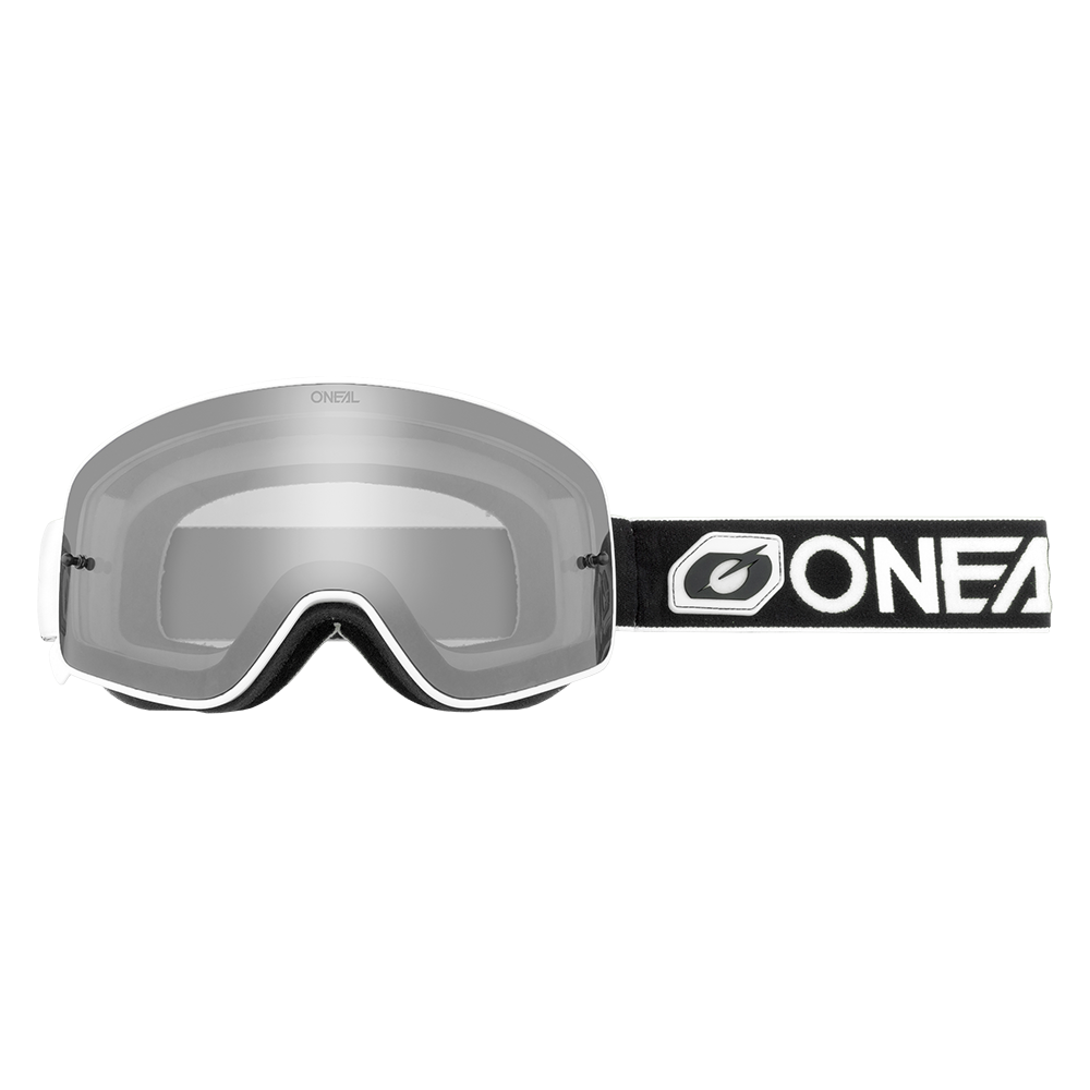 ONEAL B-50 Magnetic Goggle FORCE PRO PACK Black/White Silver Mirror