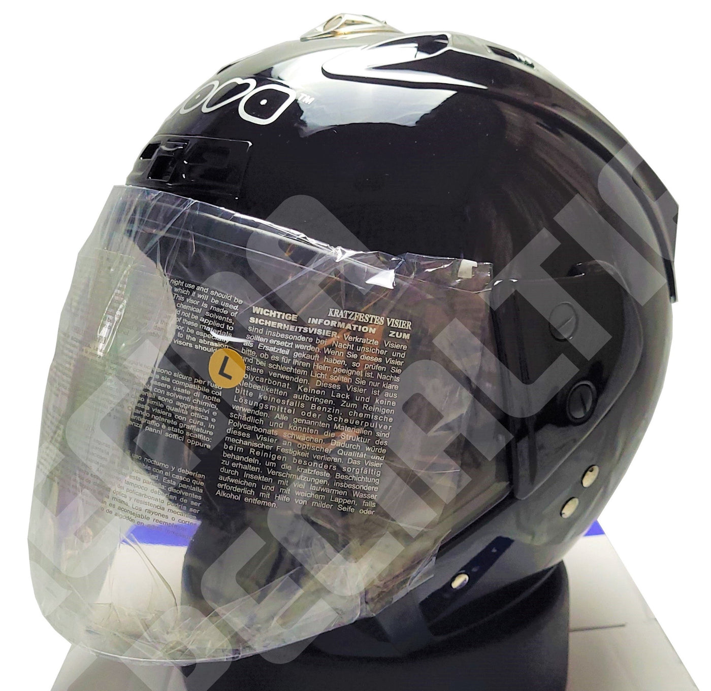NOVA 606W Gloss Black Helmet