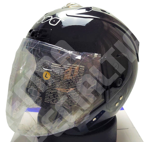 NOVA 606W Gloss Black Helmet