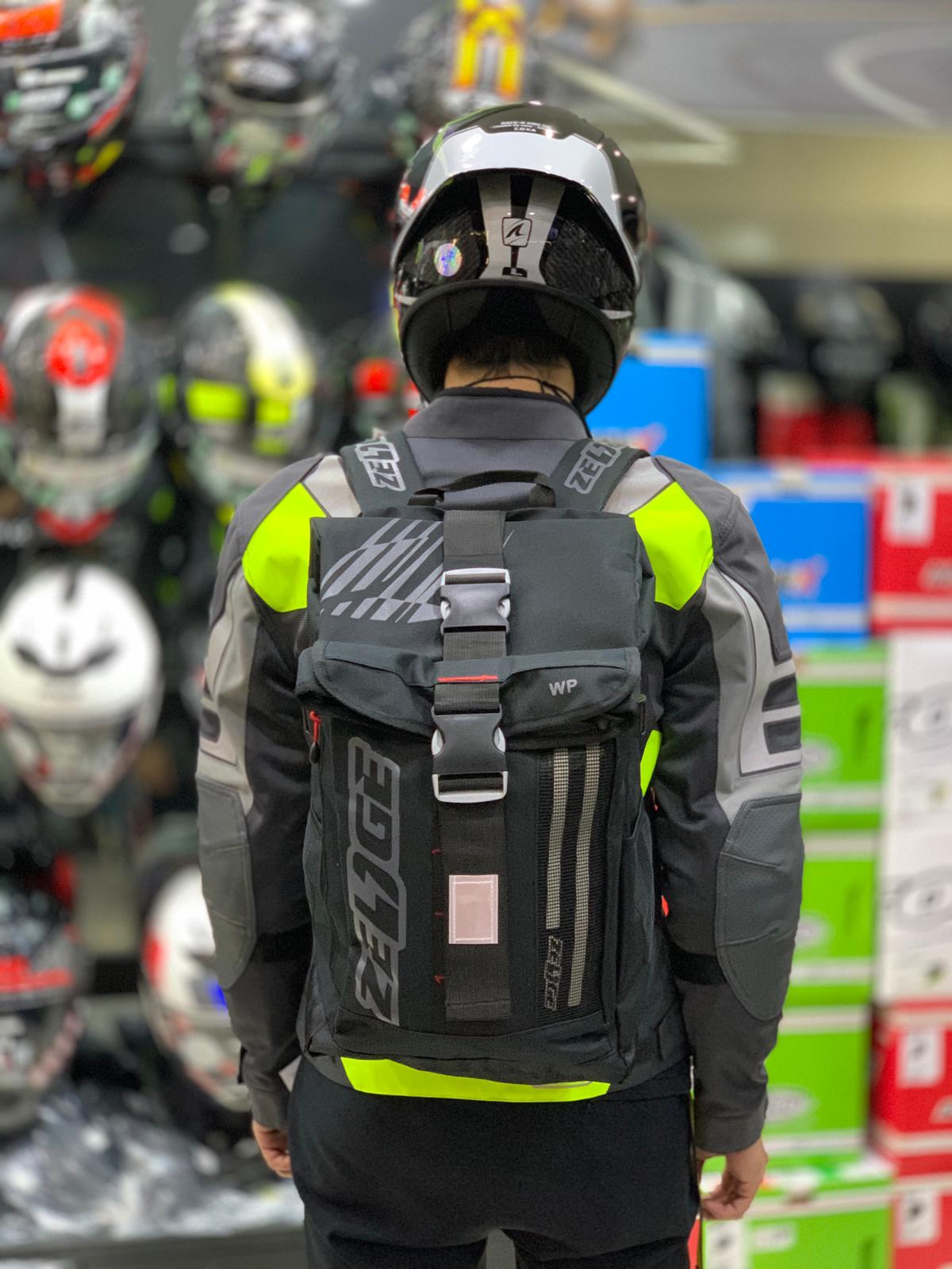 Zedge WP Backpack with Light 2.0 (Able to fit helmet!)