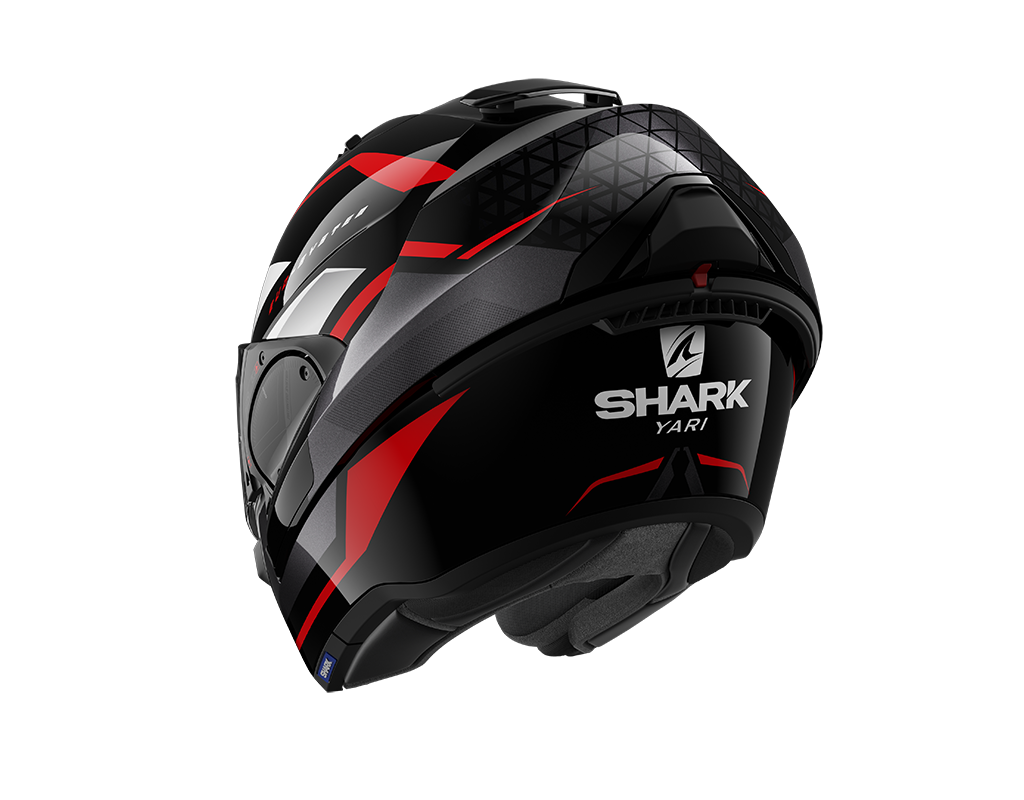 Shark Evo ES Yari Black red white Helmet (KRW)