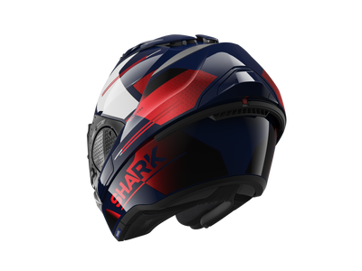 Shark EVO GT Tekline Blue White Red Helmet (BUR)