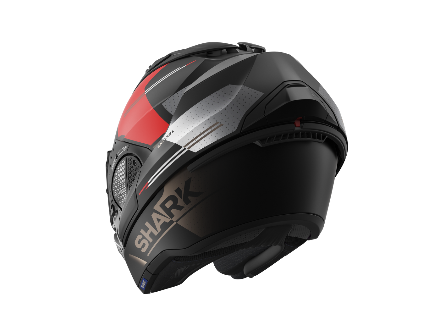 Shark EVO GT Tekline Matt Black Grey Helmet (KUR)