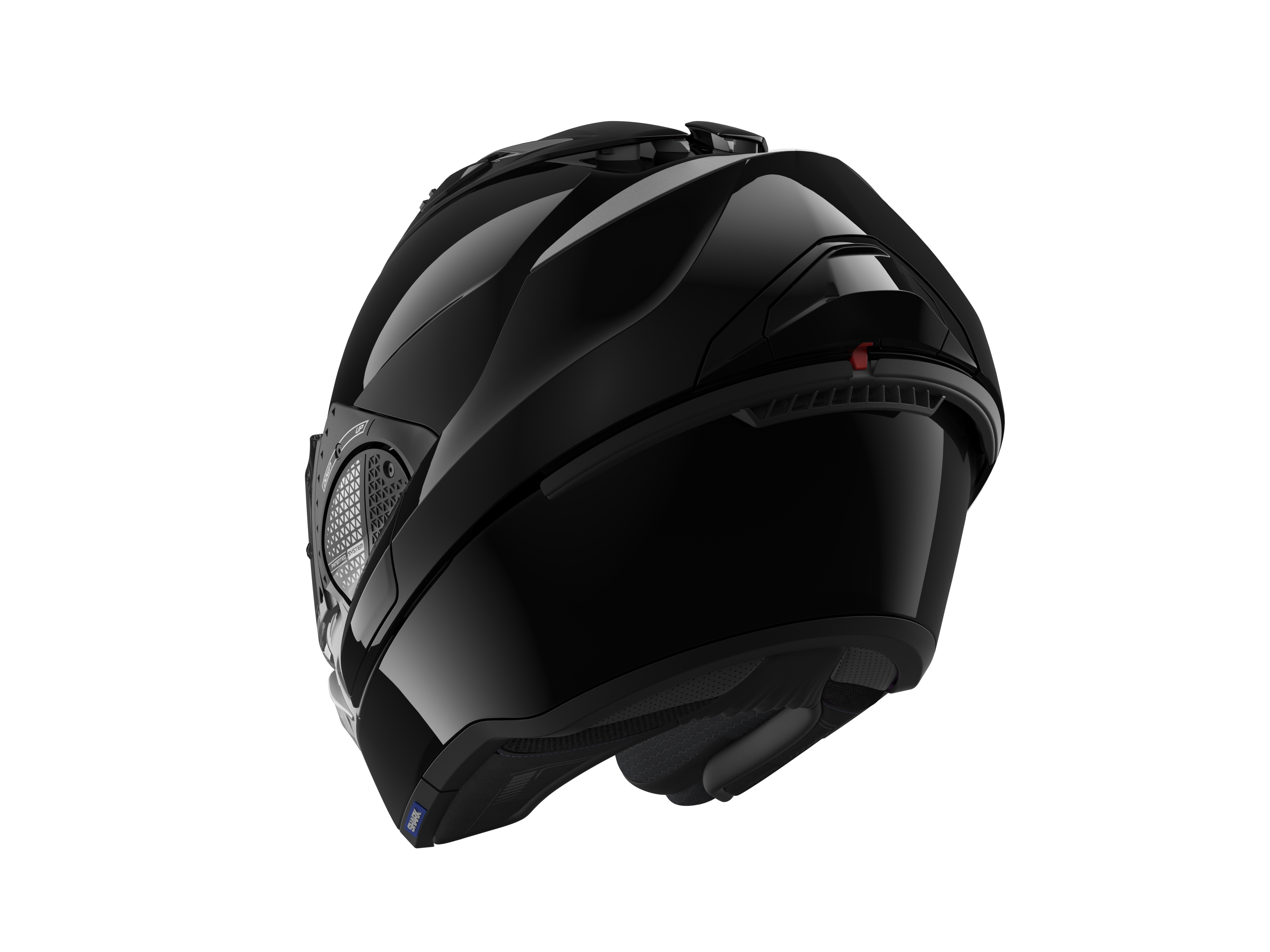 Shark EVO GT Blank Black Modular Helmet (BLK)