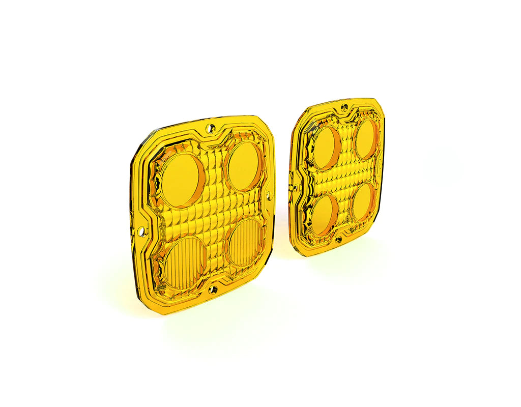 Denali TriOptic™ Lens Kit for D4 LED Lights - Selective Yellow [DNL.D4.10200]
