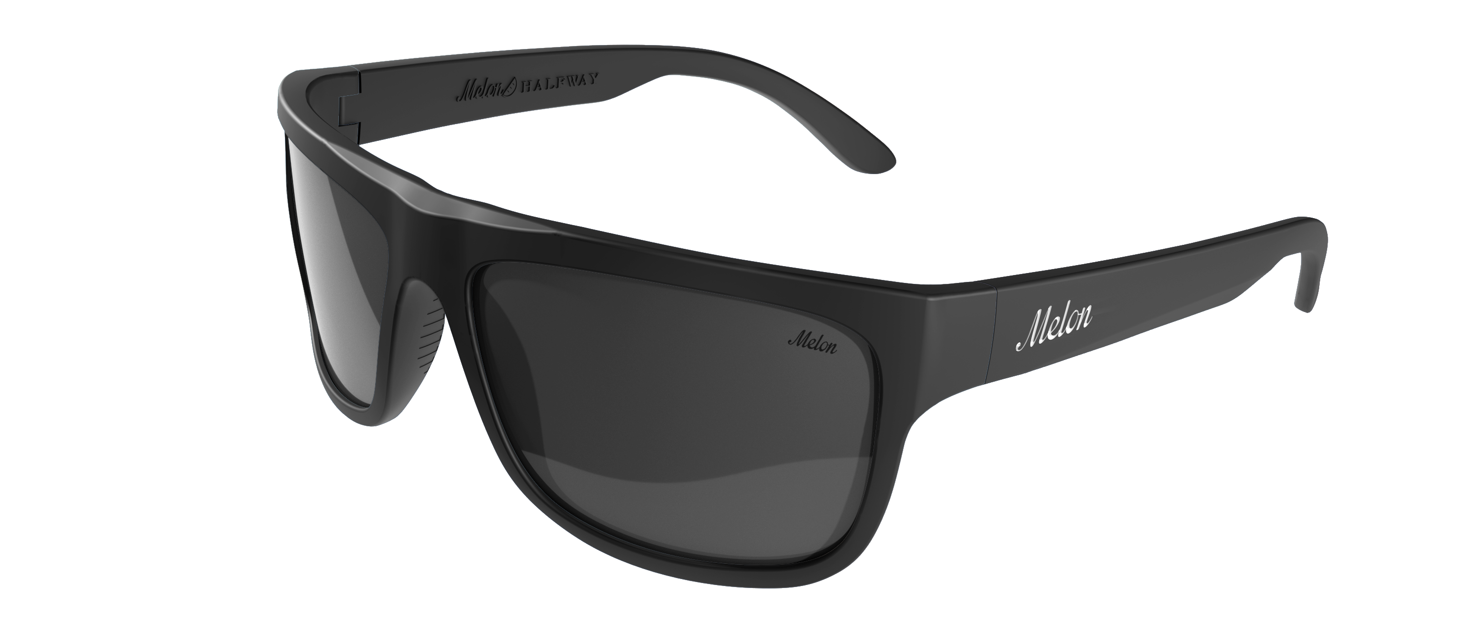 Melon Halfway Sunglasses (Polarised) - Blackout