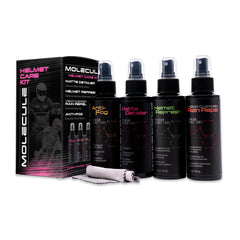 [Helmet Care] Molecule Helmet Matte Care Kit (Anti-Fog, Rain Repel, Matte Detailer, Helmet Refresh)