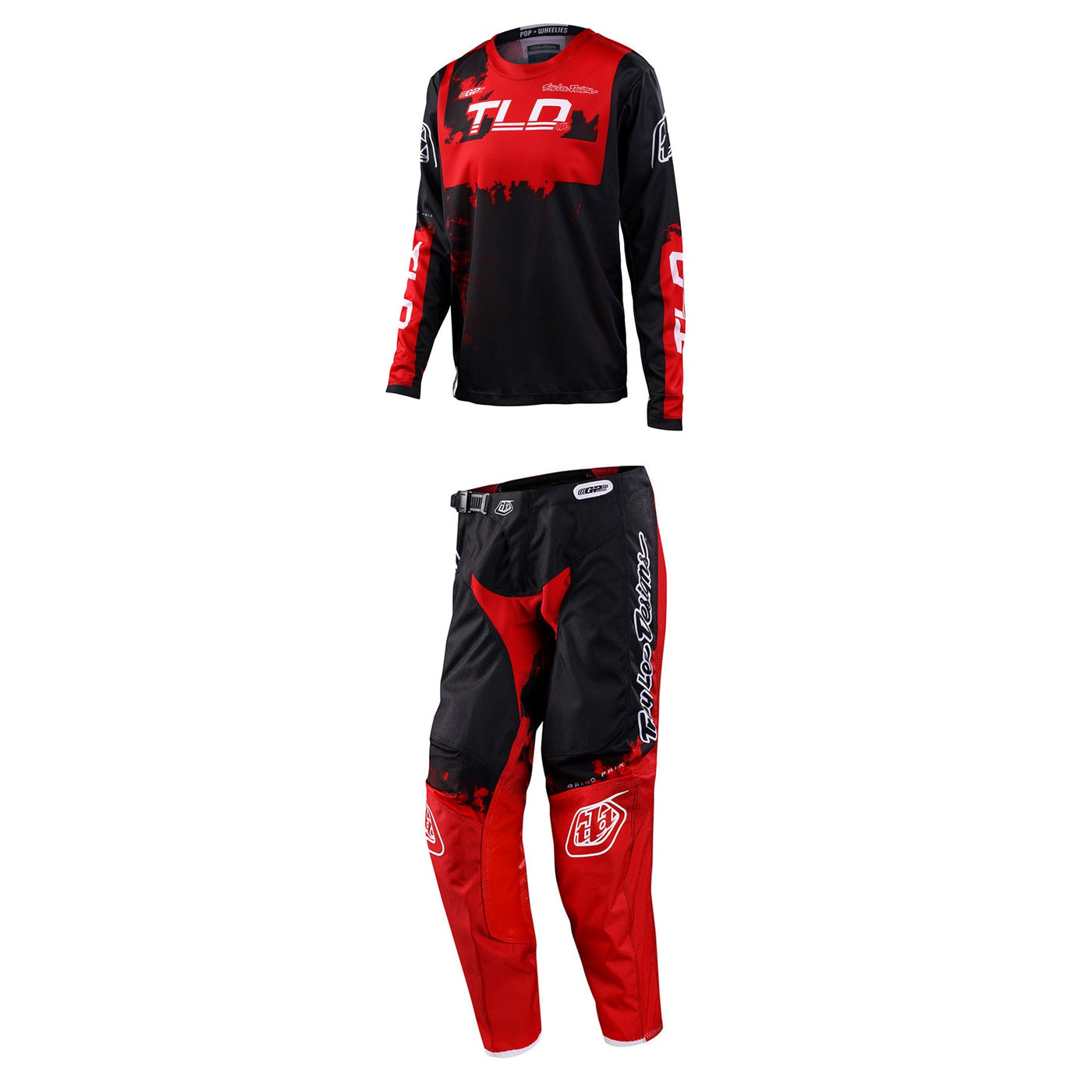 Troy Lee Designs GP JERSEY SET Astro Red / Black