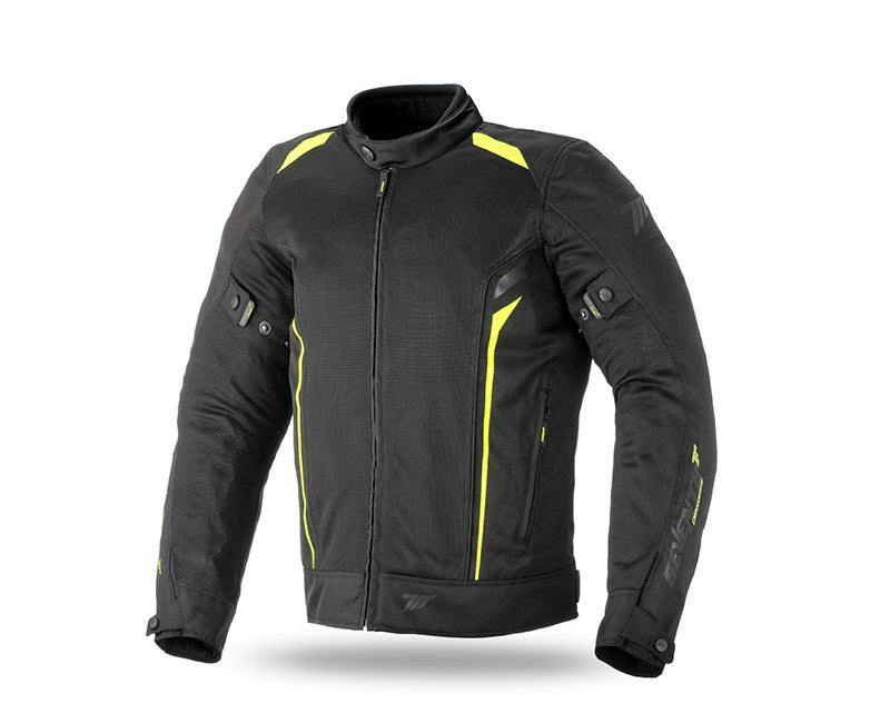 Seventy Degrees JT32 Summer Touring Black/ Fluor Yellow Jacket