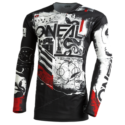 ONEAL MAYHEM Jersey SCARZ V.22 Black/White/Red