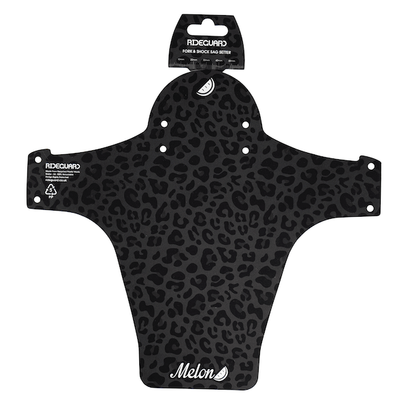Melon Black Leopard Mudguard