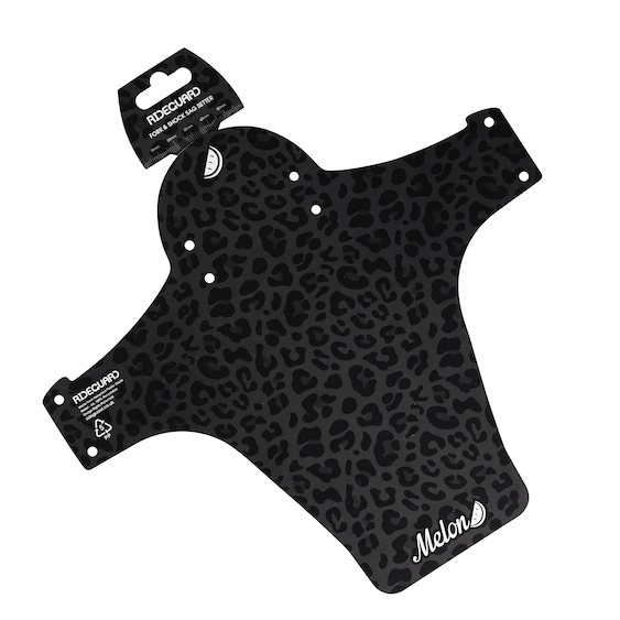 Melon Black Leopard Mudguard