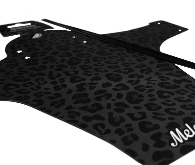 Melon Black Leopard Mudguard