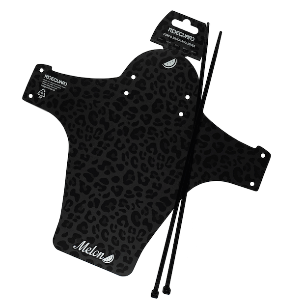 Melon Black Leopard Mudguard