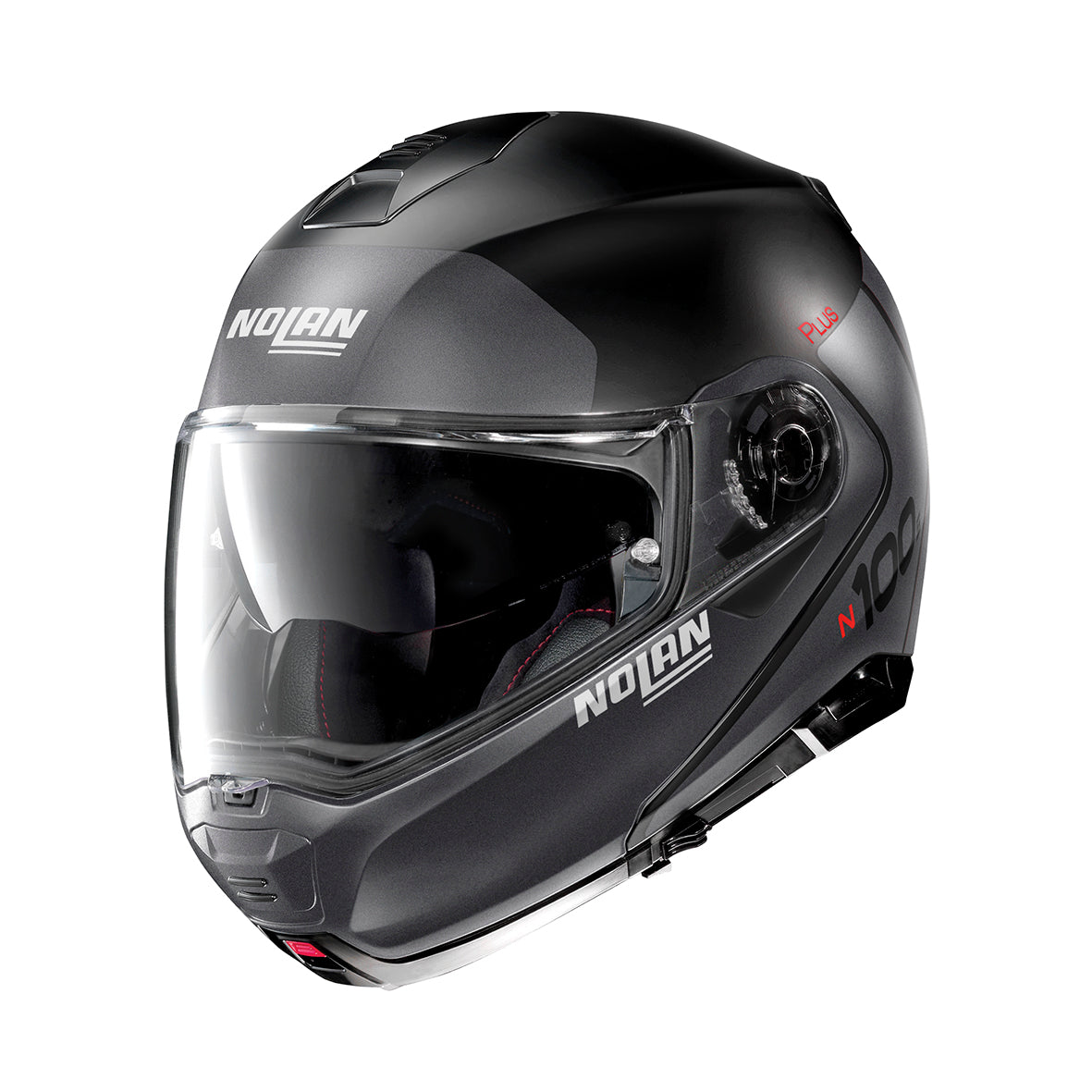 Nolan N100-5 Plus Distinctive 21 Flat Black Helmet