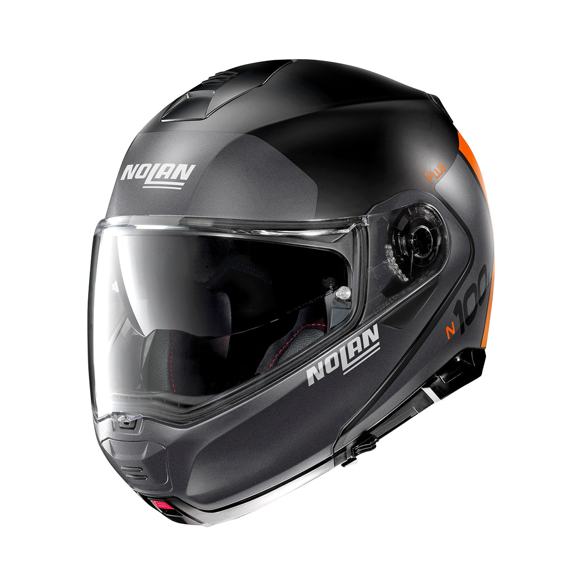 Nolan N100-5 Plus Distinctive 26 Flat Black Helmet