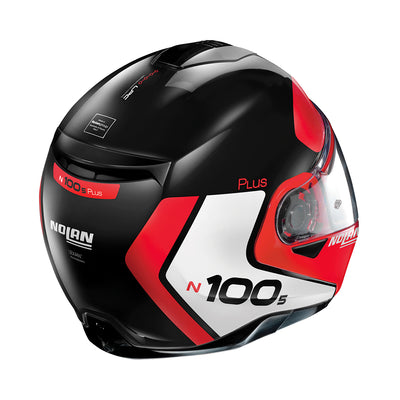 Nolan N100-5 Plus Distinctive 27 Glossy Black Helmet