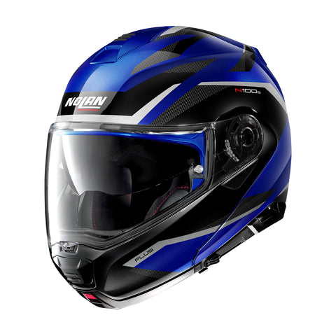 Nolan N100-5 Plus Overland N-Com 37 Cayman Blue Helmet