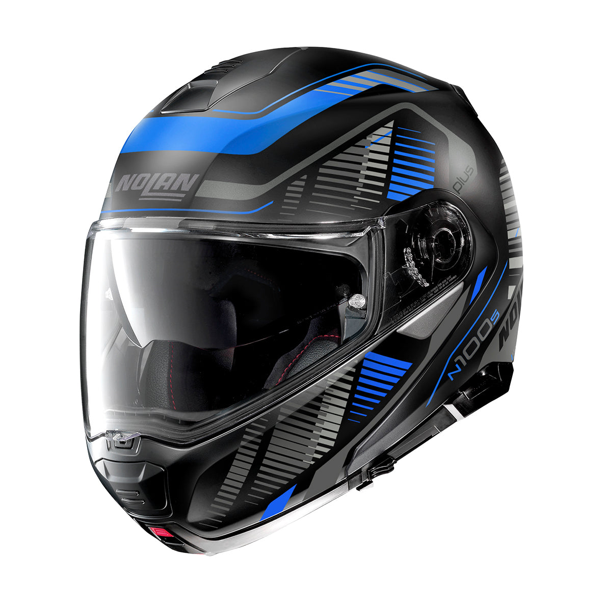 Nolan N100-5 Plus Starboard 43 Flat Black Helmet
