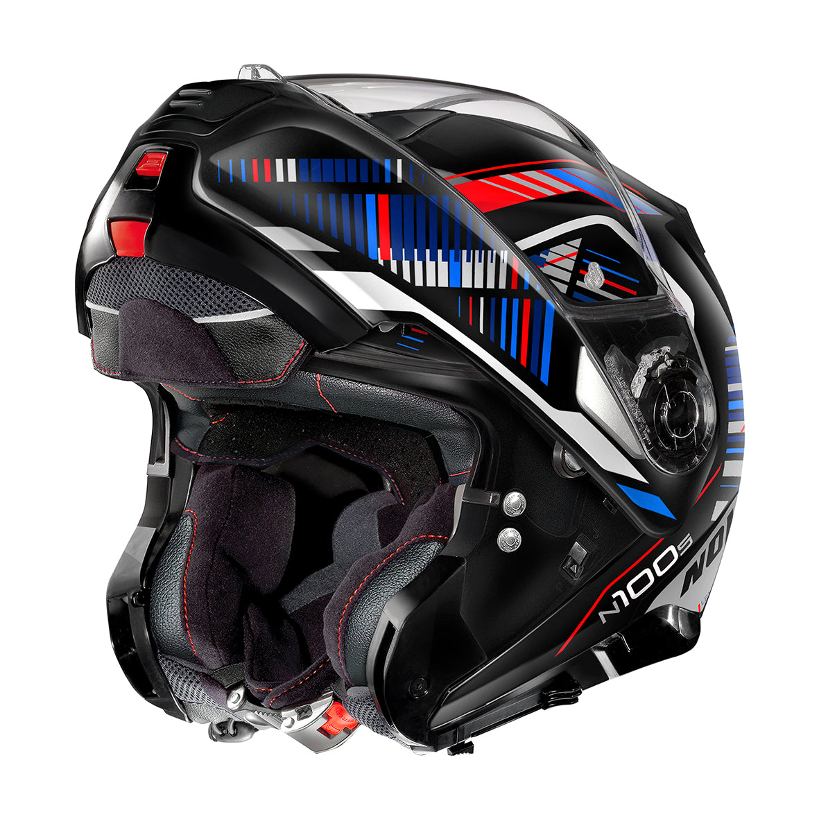 Nolan N100-5 Plus Starboard 48 Glossy Black Helmet