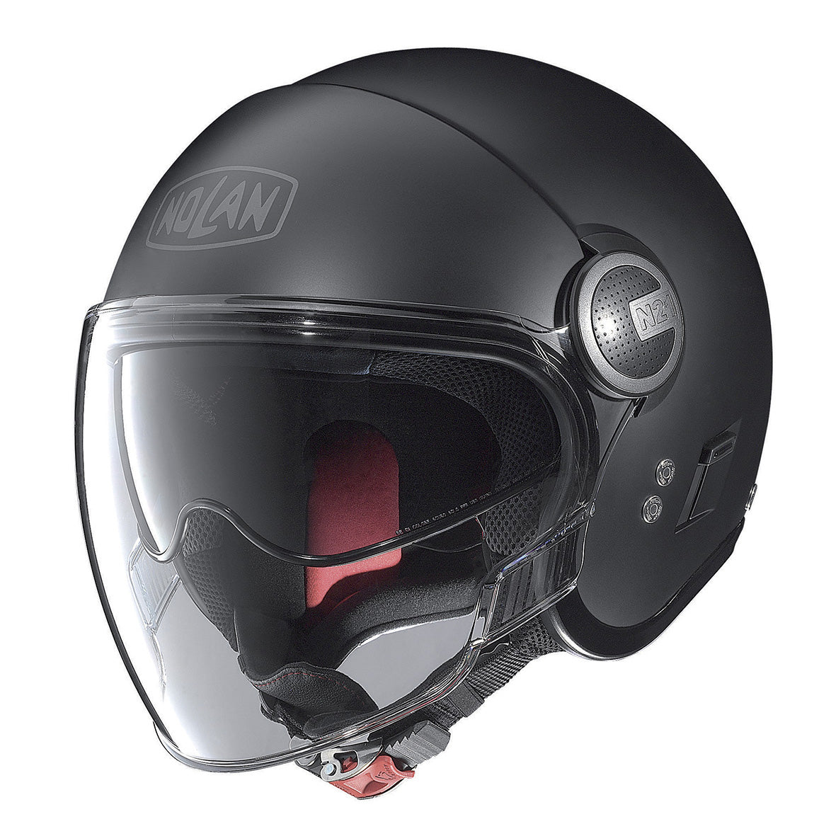 Nolan N21 Visor Classic 10 Flat Black Helmet