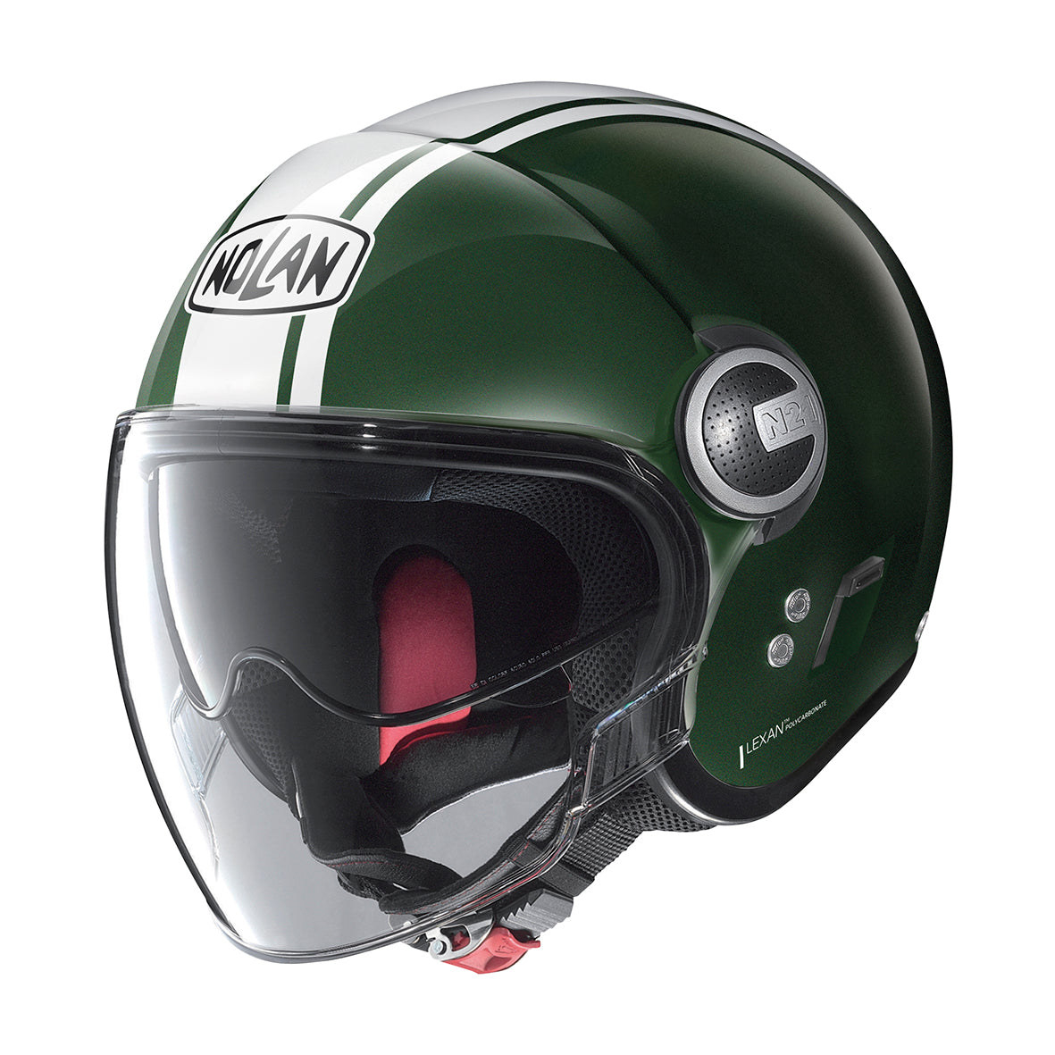 Nolan N21 Visor Dolce Vita 98 Forest Green Helmet