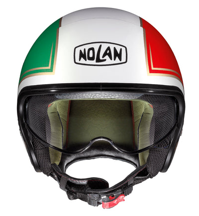Nolan N21 Tricolore 31 Metal White Helmet