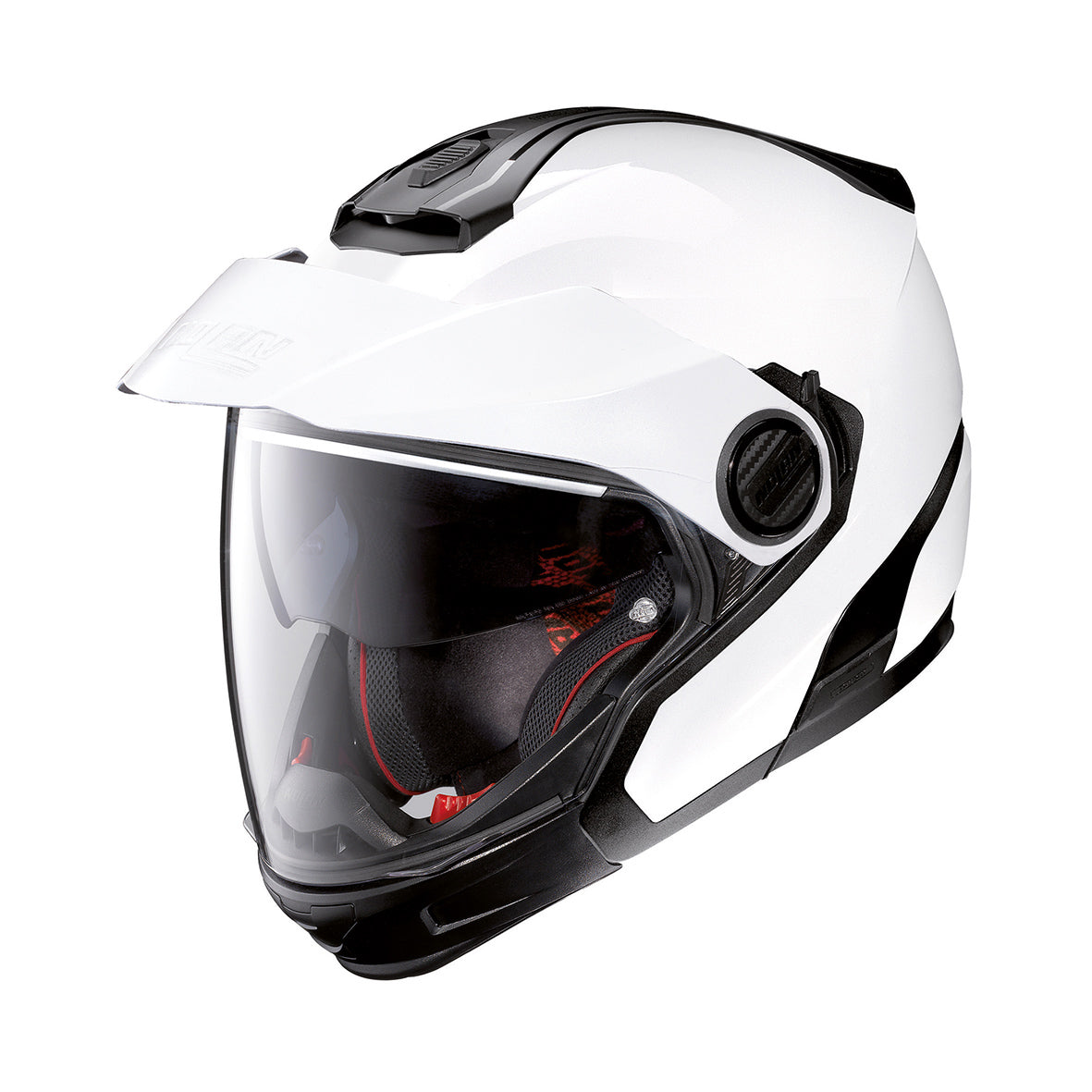 Nolan N40-5 GT Classic 5 Metal White Helmet
