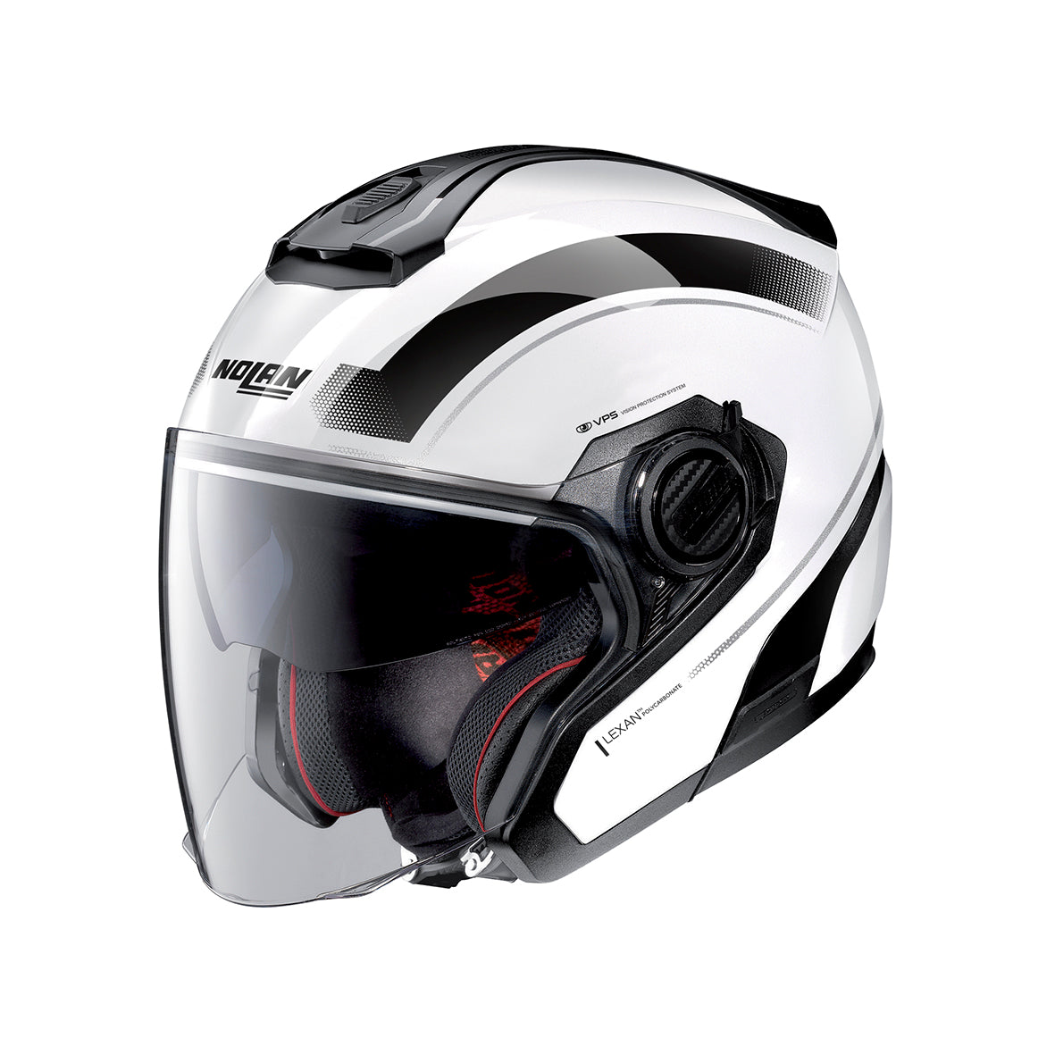 Nolan N40-5 Resolute 19 Metal White Helmet