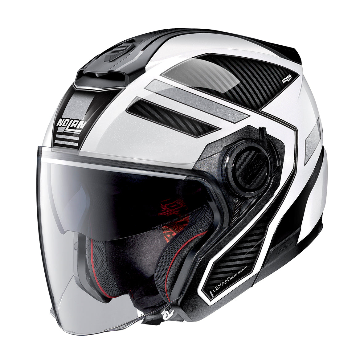 Nolan N40-5 Beltway 21 Metal White Helmet