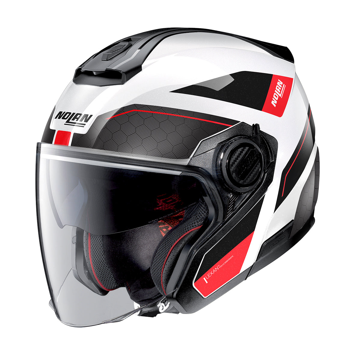 Nolan N40-5 Pivot 27 Metal White Helmet