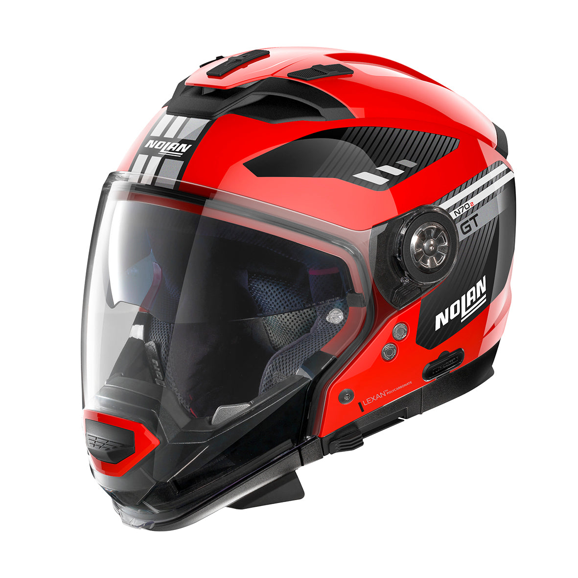 Nolan N70-2 GT Bellavista 25 Corsa Red Helmet
