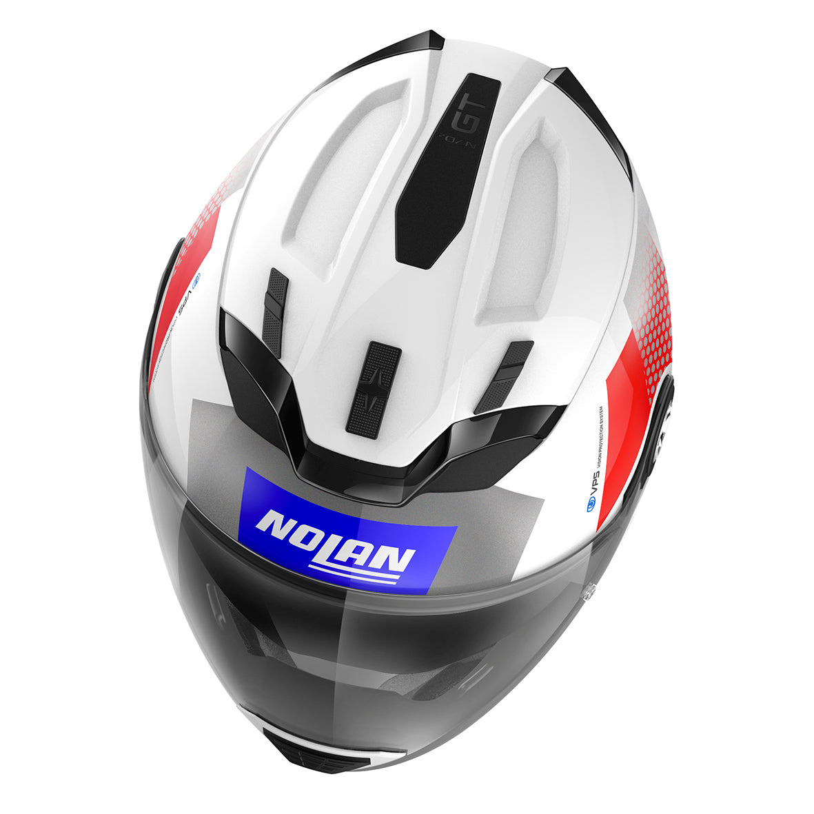 Nolan N70-2 GT Celeres 33 Metal White Helmet