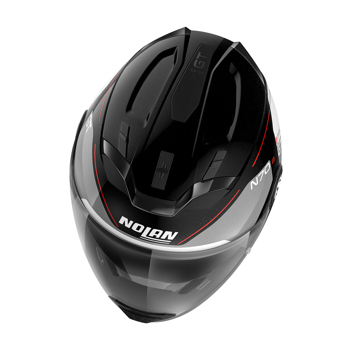 Nolan N70-2 GT Lakota 37 Metal Black Helmet