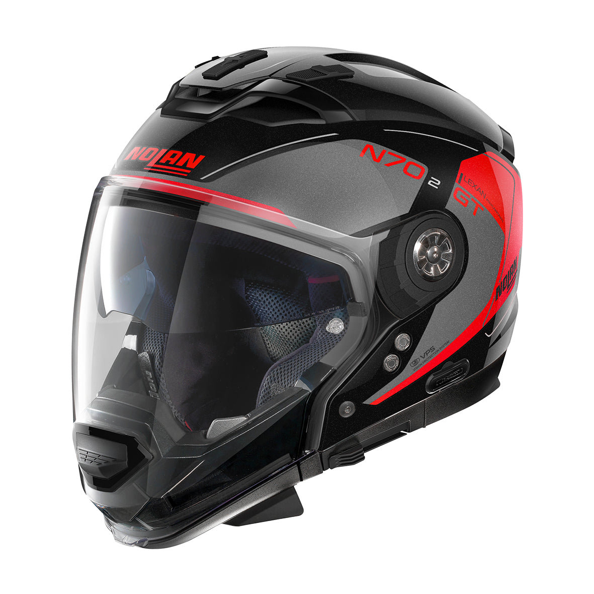 Nolan N70-2 GT Lakota 38 Metal Black Helmet