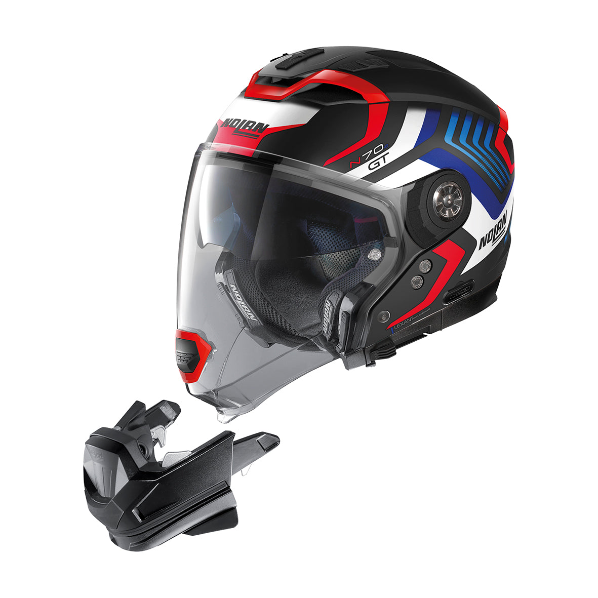 Nolan N70-2 GT Spinnaker 45 Flat Black Helmet