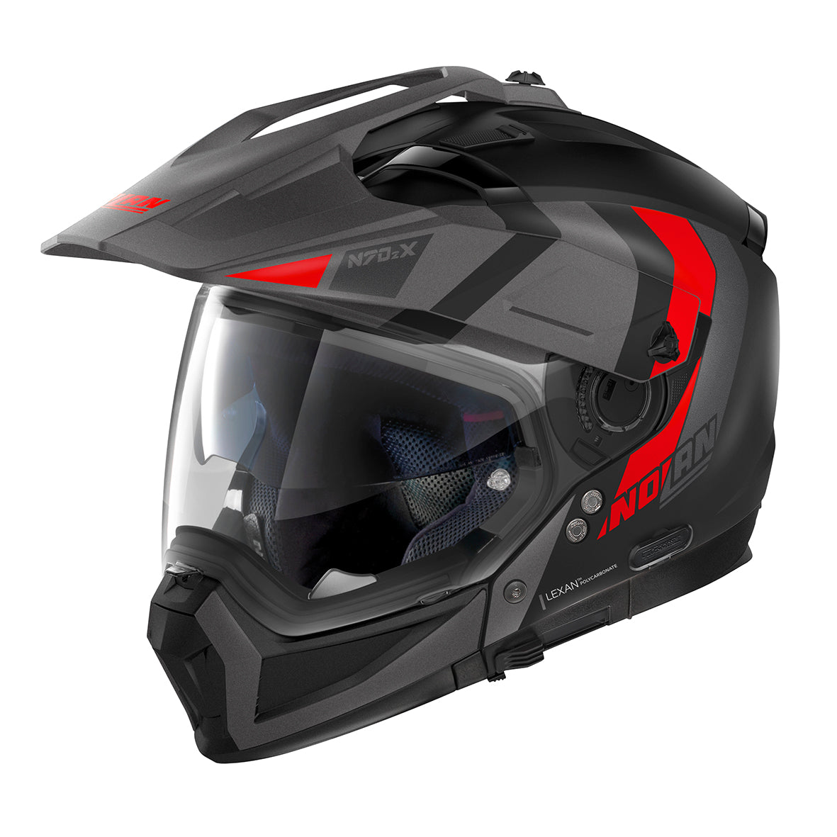 Nolan N70-2 X Decurio 29 Flat Black Helmet