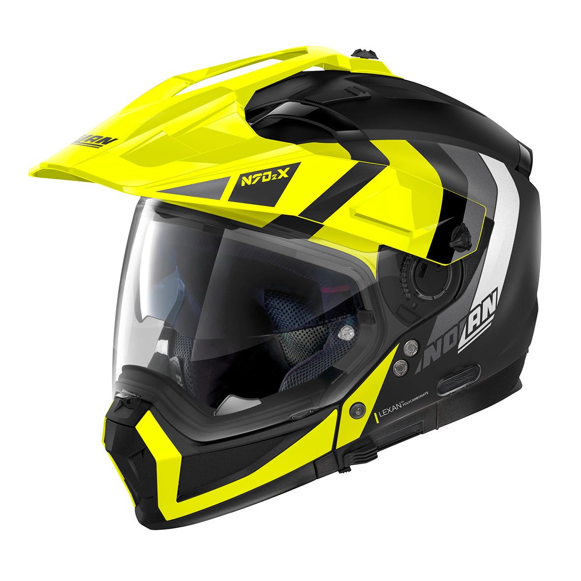 Nolan N70-2 X Decurio 30 Flat Black Helmet