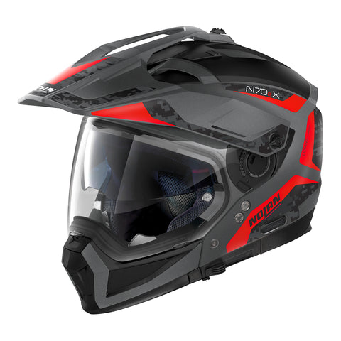 Nolan N70-2 X Torpedo 42 Flat Lava Grey Helmet