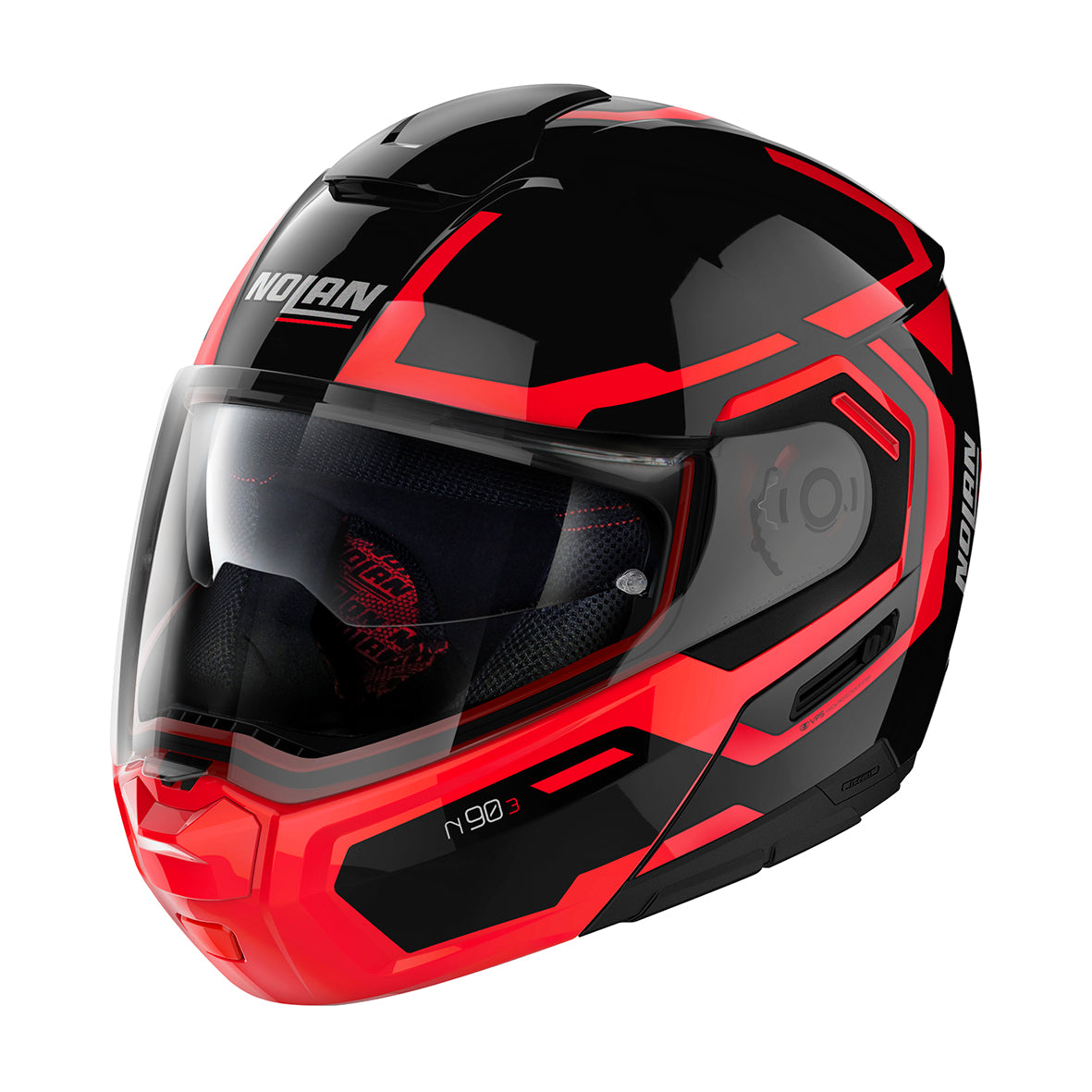 Nolan N90-3 Driller 25 Glossy Black Helmet