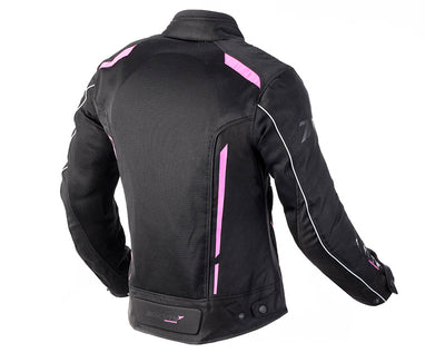 Seventy Degrees JT36 Summer Touring Woman Black/Pink Jacket