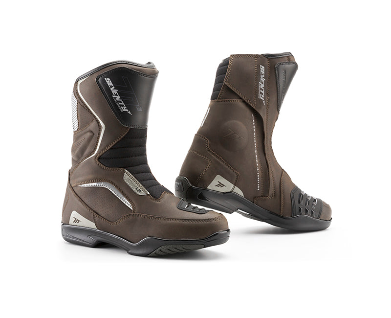 Seventy Degrees SD-BT3 Touring Unisex Brown Boots