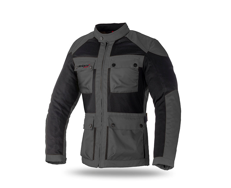 Seventy Degrees JC30 Summer Urban Grey/ Black Jacket